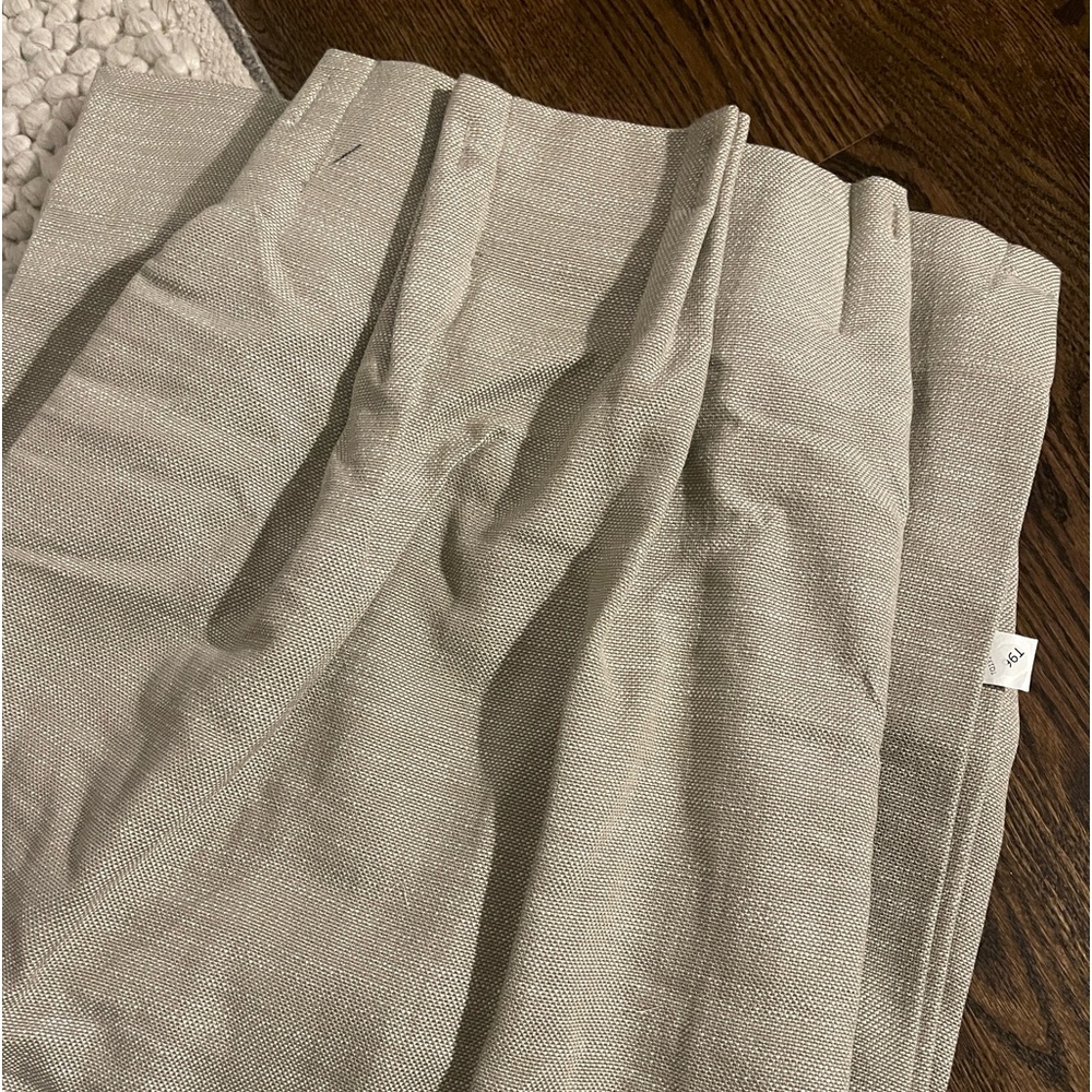 Restoration Hardware Perennial Texture French Pleated Draperies- 96” length